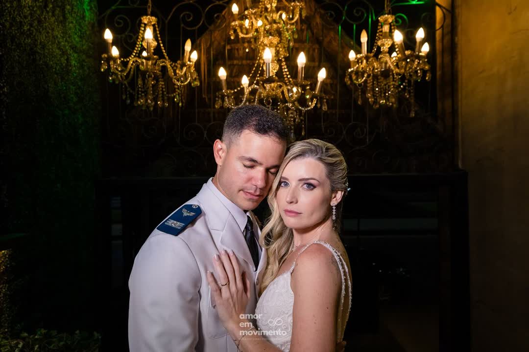 Casal recém-casado